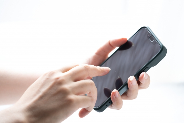 スマホ操作